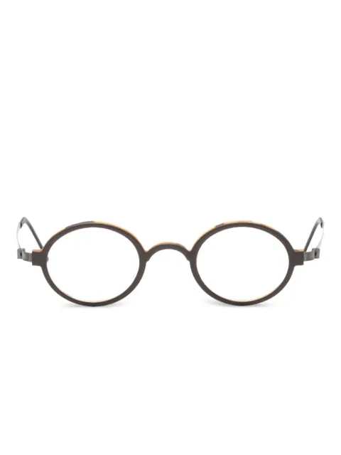 Lindberg round-frame Acetanium 1011 glasses