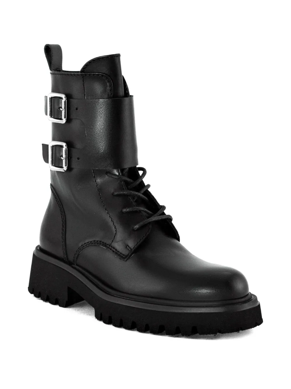 GUGLIELMO ROTTA lace-up buckle-detail boots | Combat Boots | Image 2