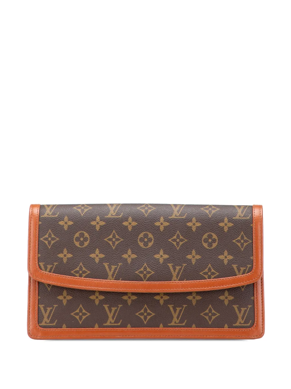Louis Vuitton Pre-Owned 1988 Monogram Pochette Dame GM clutch bag | Brown | Image 1