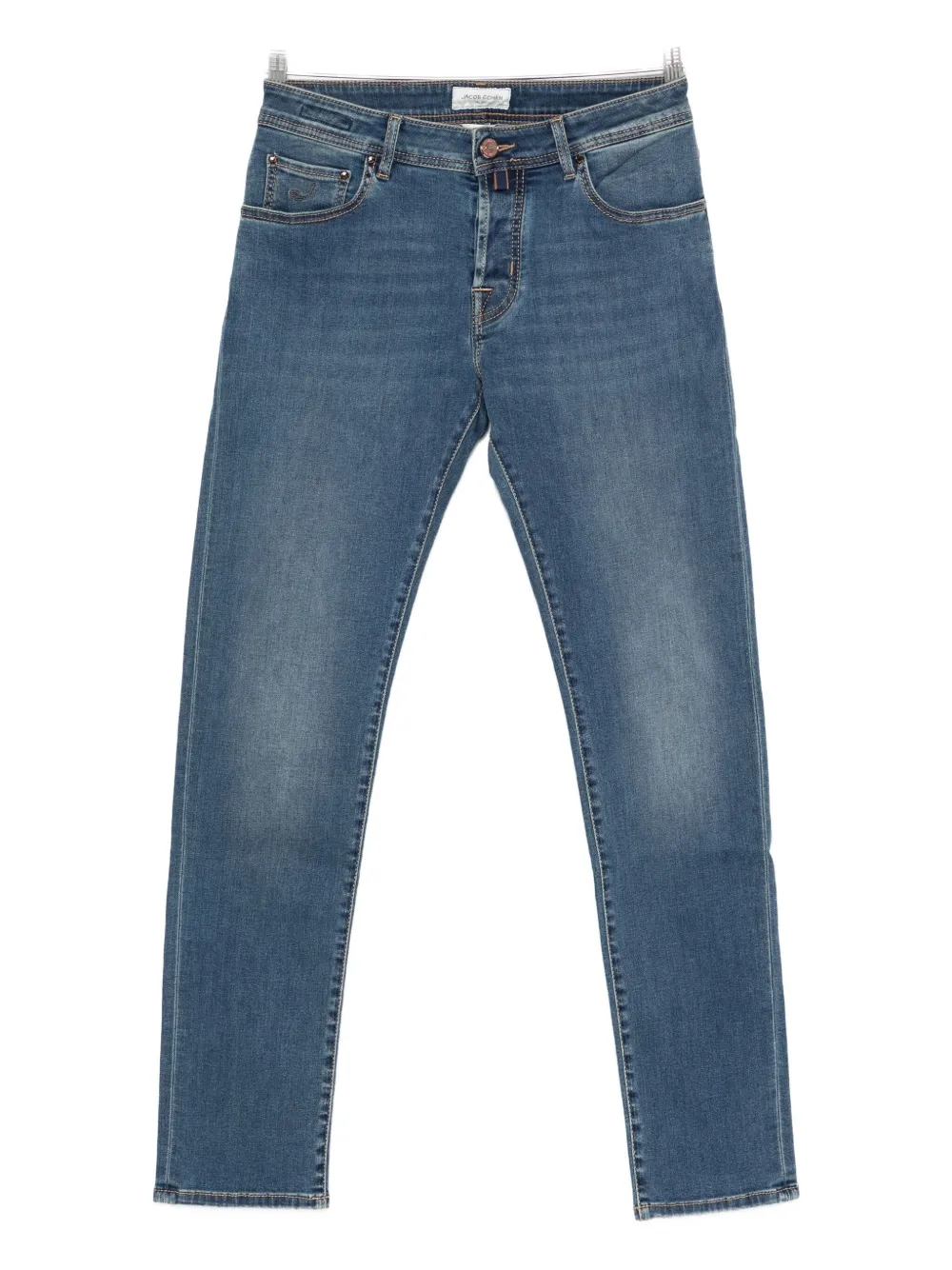 Jacob Cohen Slim Fit Nick Vintage Pants In Blue