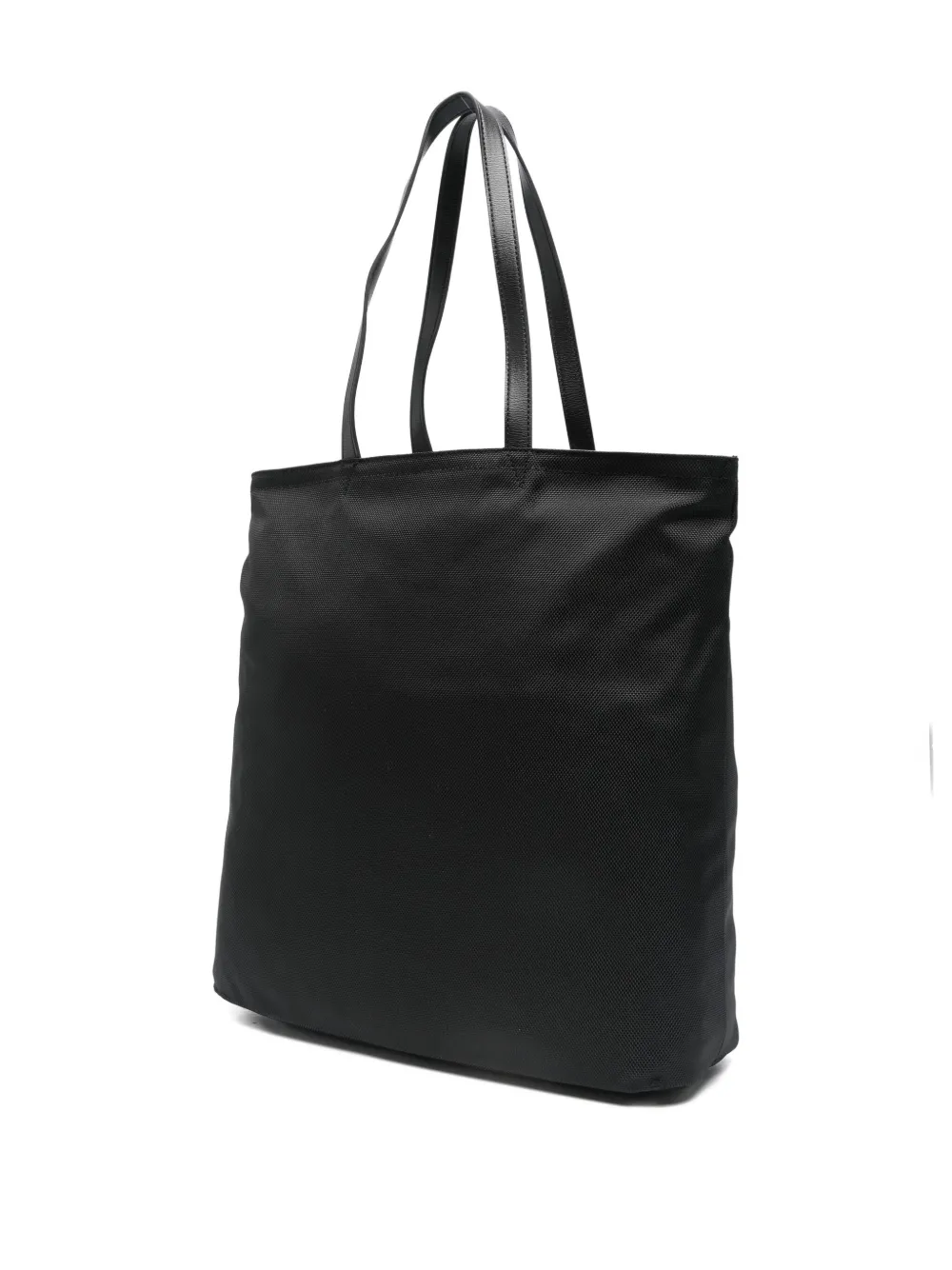 Love Moschino logo-plaque tote bag Zwart