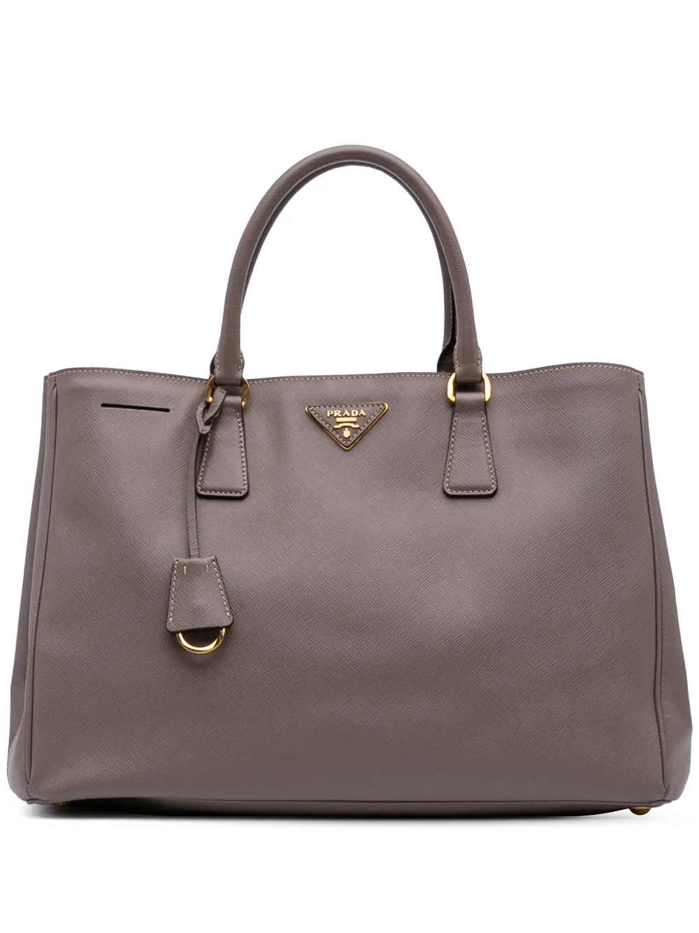 Prada Pre-Owned 2000-2025 Large Saffiano Lux Galleria tote bag - ブラウン Prada Pre-Owned 2000-2025 Large Saffiano Lux Galleria tote bag - ブラウン