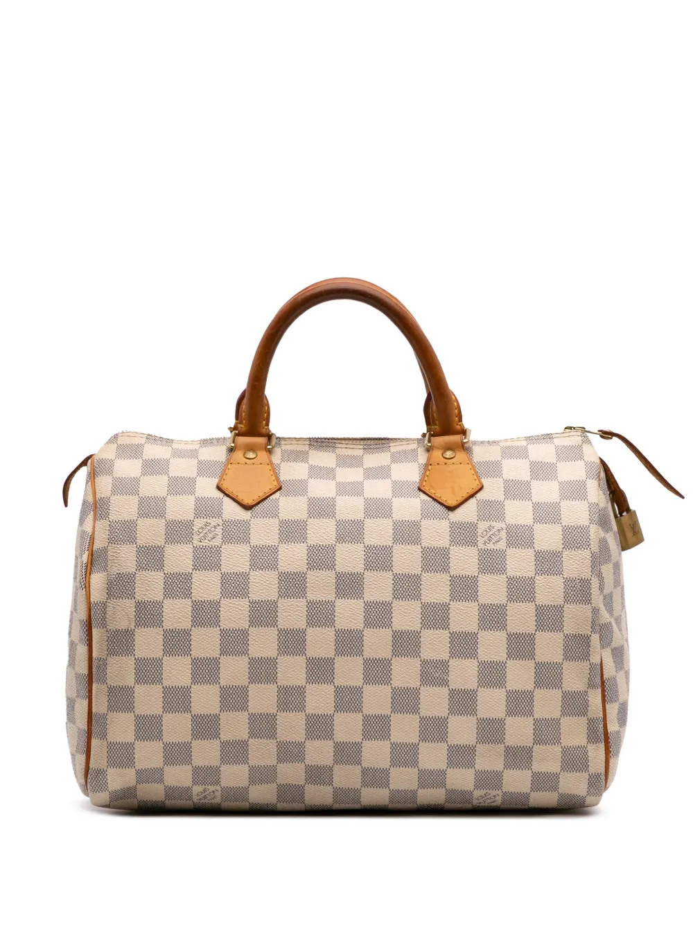 Louis Vuitton Pre-Owned 2009 Damier Azur Speedy 30 boston bag - ブルー Louis Vuitton Pre-Owned 2009 Damier Azur Speedy 30 boston bag - ブルー