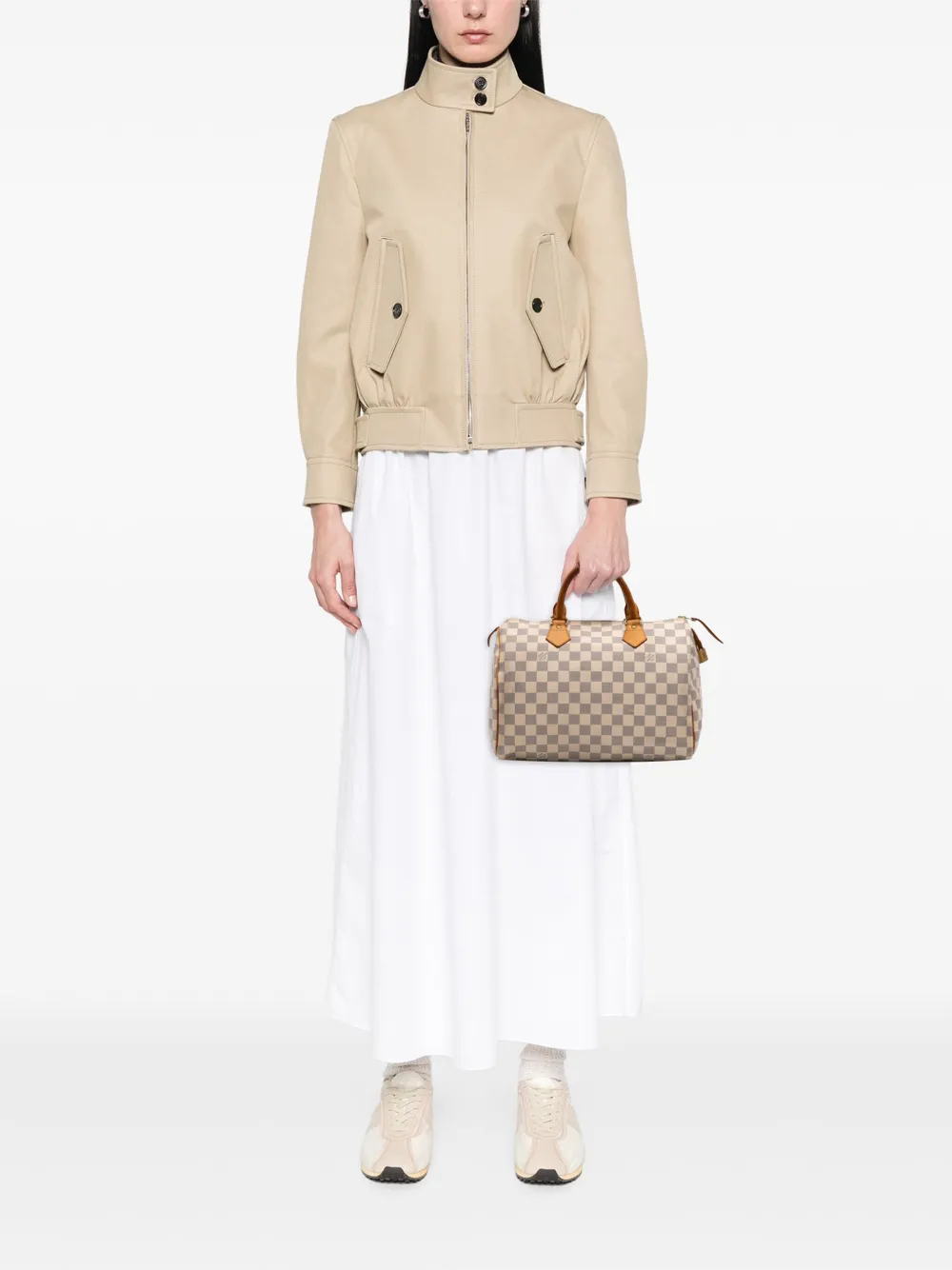 Louis Vuitton Pre-Owned 2009 Damier Azur Speedy 30 boston bag | Pre-Owned | Image 2