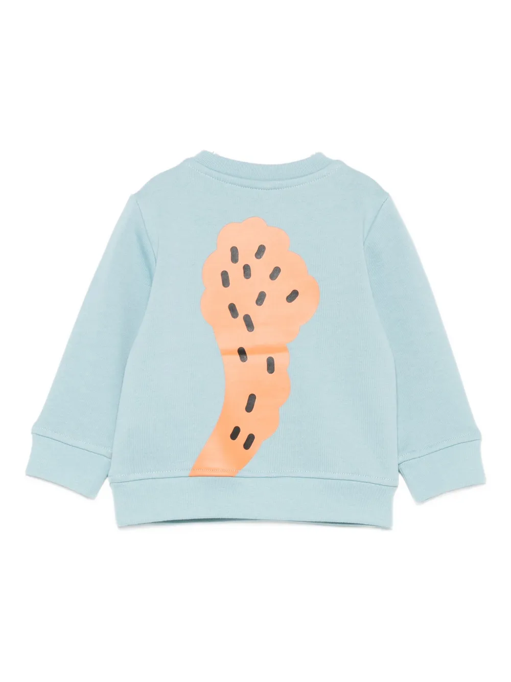 Stella McCartney Kids Sweater met dierenprint Blauw
