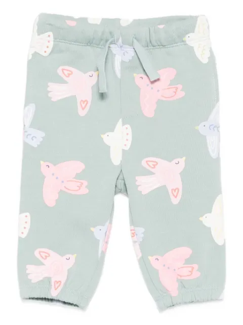 Stella McCartney Kids بنطال برباط وطبعة طائر