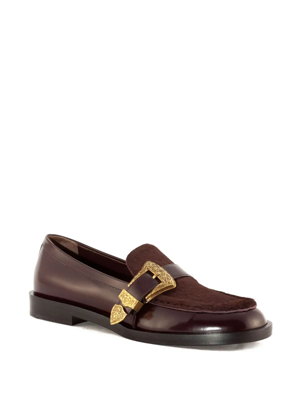 Roberto Festa Loafers met gesp - Rood