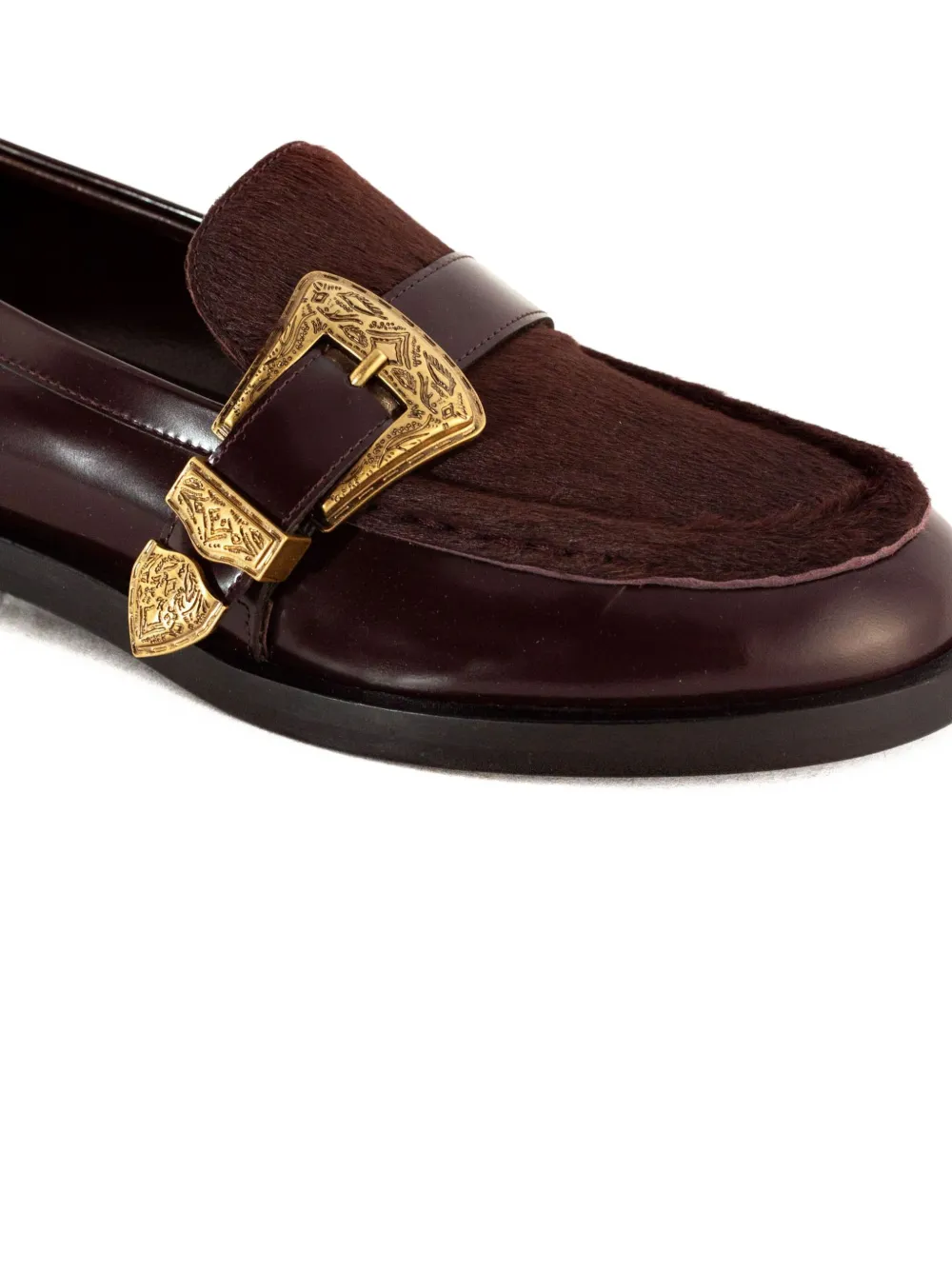 Roberto Festa Loafers met gesp Rood