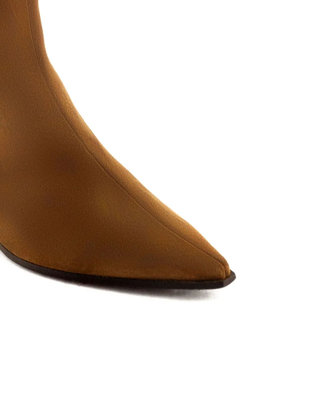 Roberto Festa 40mm fringe detail pointed-toe boots Brown