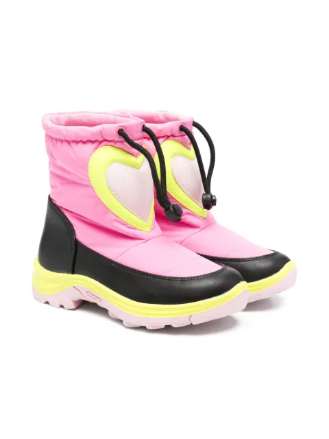Stella McCartney Kids heart-detail snow boots