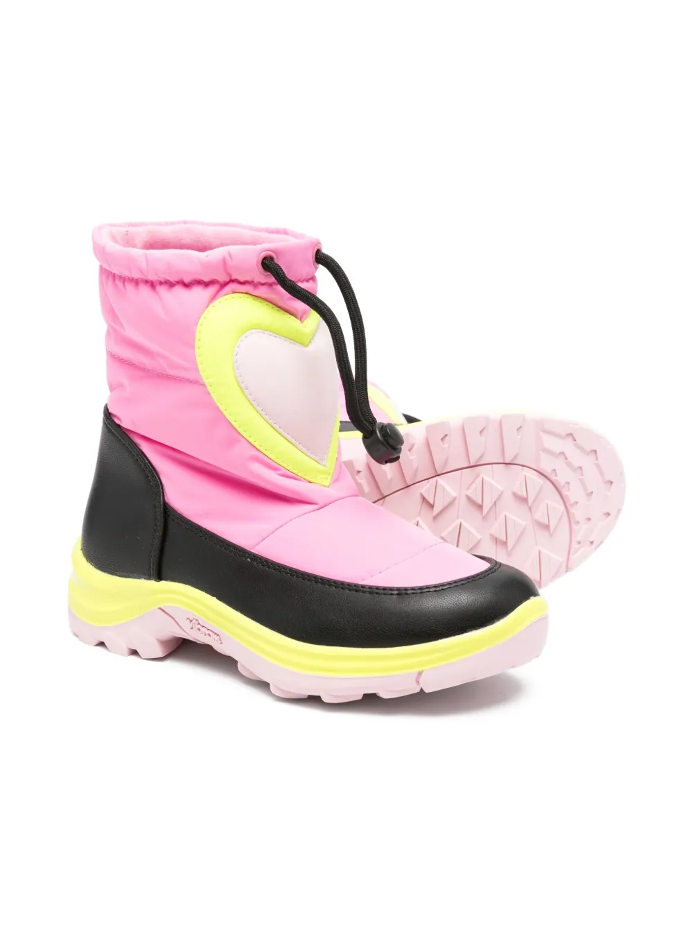 Stella McCartney Kids heart-detail snow boots Pink