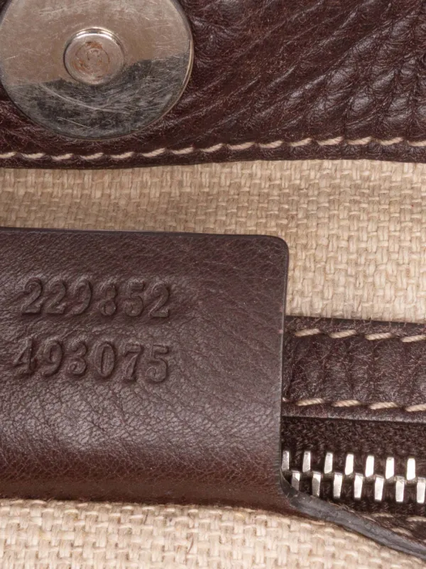 Gucci Pre-Owned 2016-2025 GGキャンバス アイコン ビット