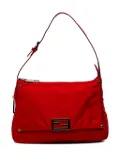 Fendi Pre-Owned 2010-2025 Micro Zucchino Nylon Mamma Forever shoulder bag - Red