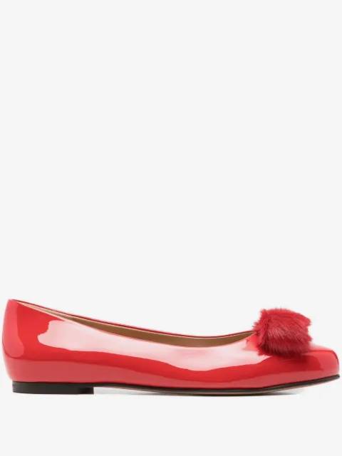 bow-detail ballet flats