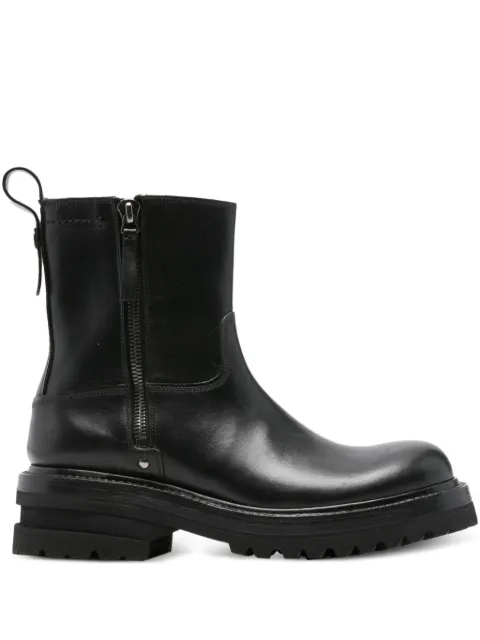 Premiata botines de piel