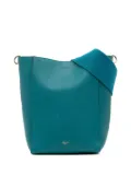 Céline Pre-Owned 2017 Small Soft Grained Calfskin Seau Sangle bucket bag - Blue