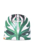 PDF cross-print beanie - Green
