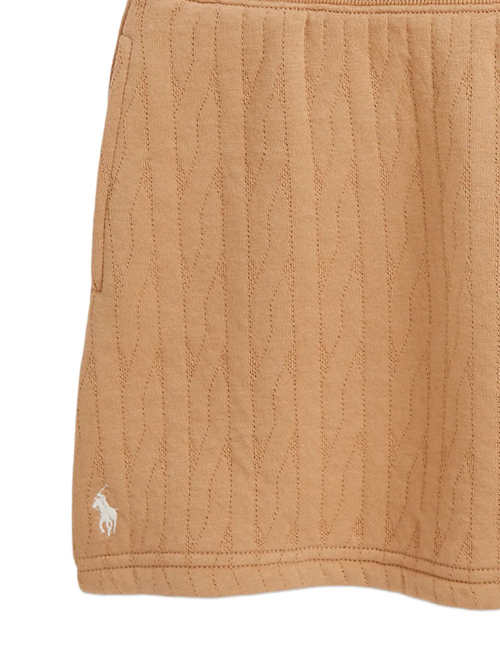 Quilted Mini Skirt