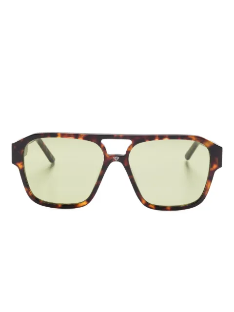 FACE HIDE tortoiseshell-pattern sunglasses