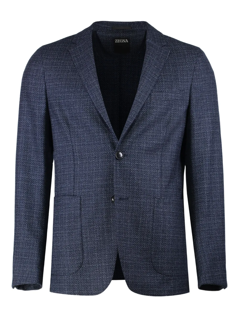 Zegna two-button jacket Blauw