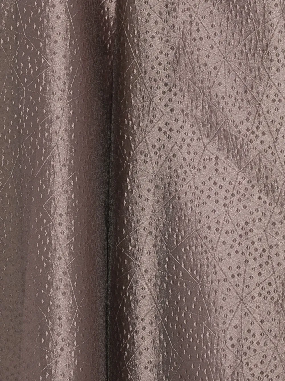 Talbot Runhof Asymmetrische jurk Bruin