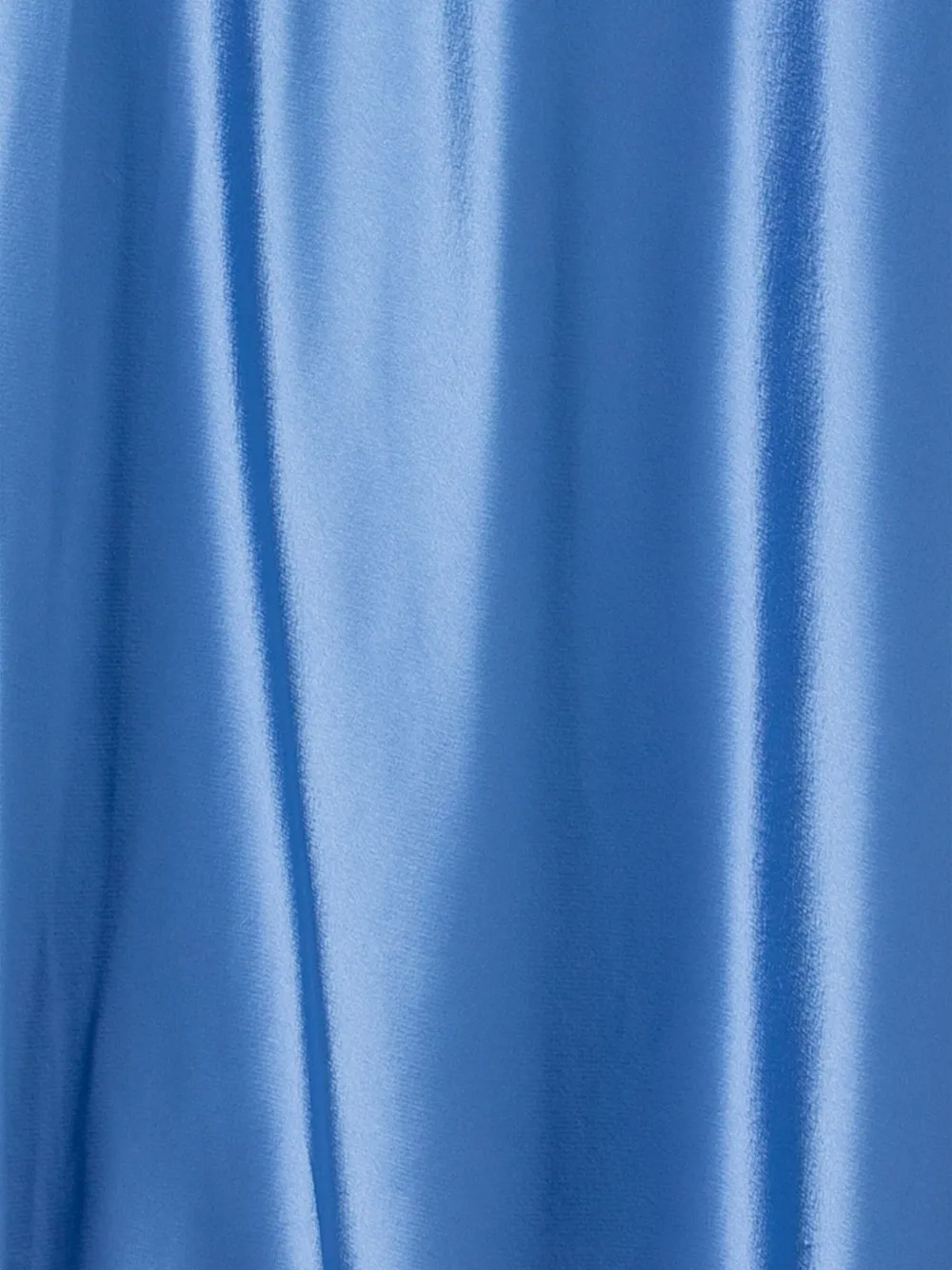 Talbot Runhof Satijnen maxi-jurk Blauw