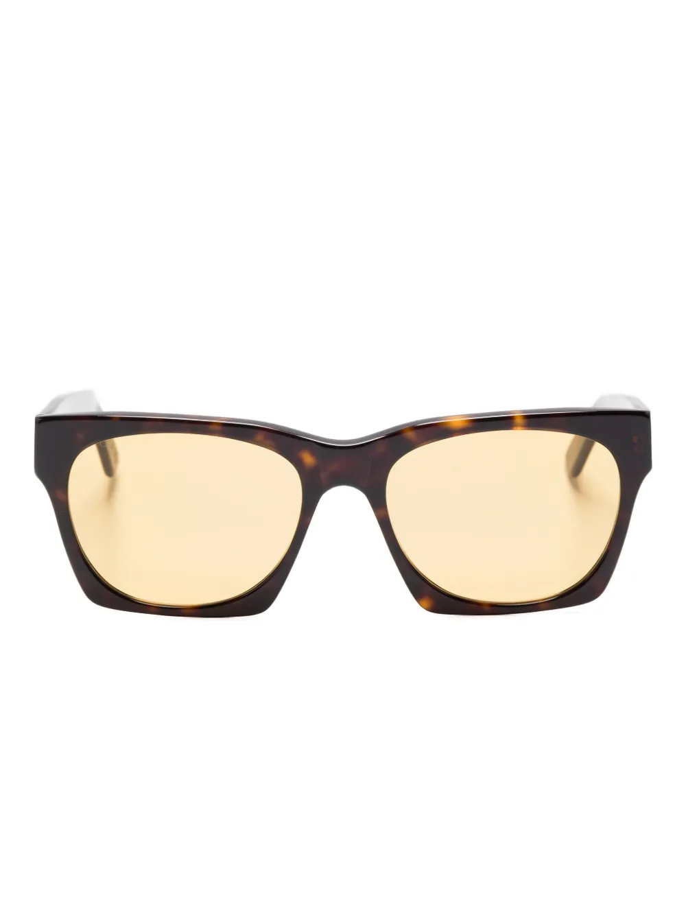 FACE HIDE tortoiseshell-pattern sunglasses | Brown | Image 1