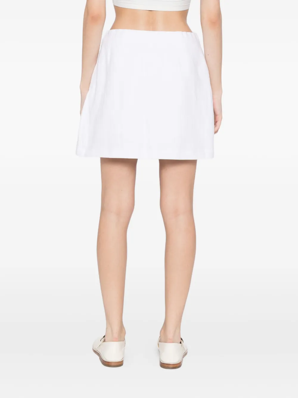 Posse Rok met A-lijn Wit