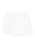 Posse a-line cotton skirt - White