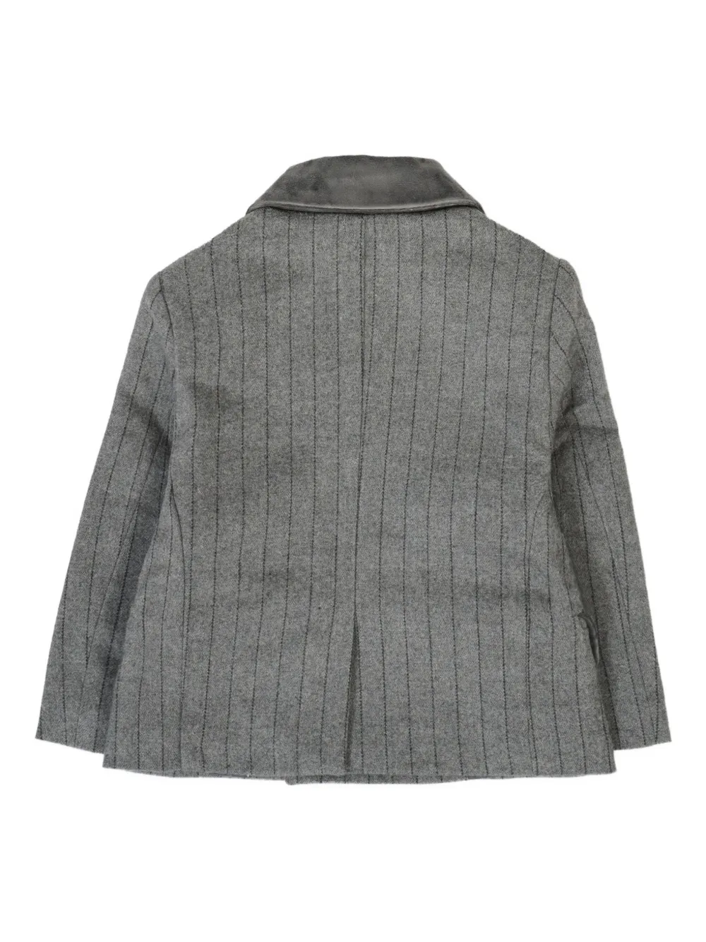Patachou pinstripe-pattern jacket - Grijs