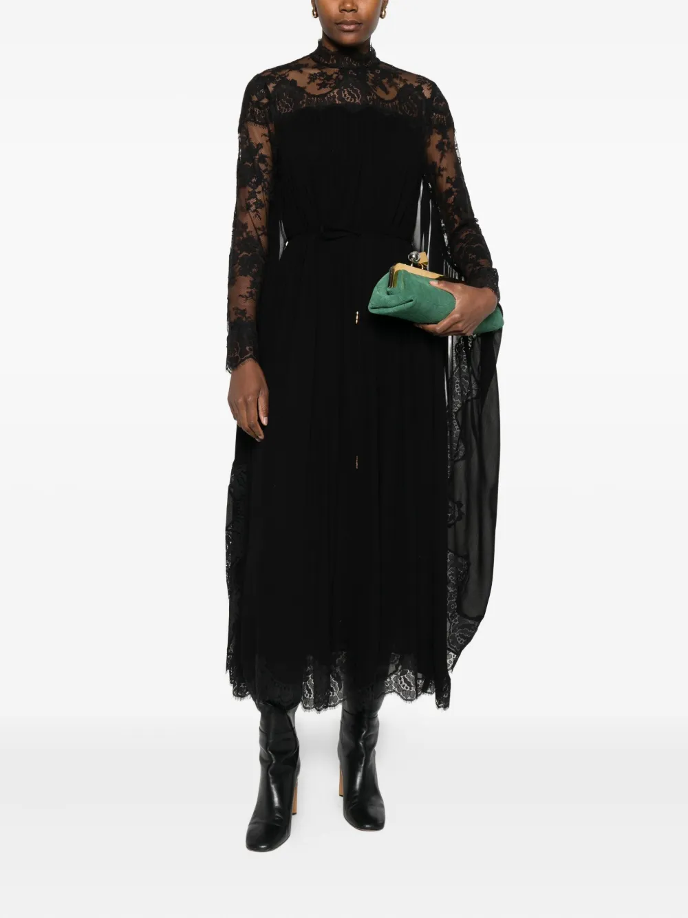 ZIMMERMANN Hypnotic batwing maxi dress - Zwart
