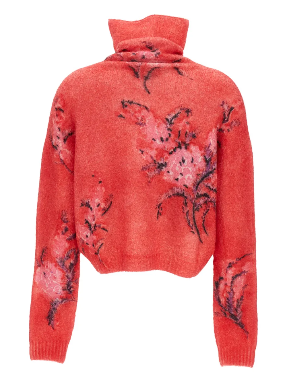 DES PHEMMES floral-print sweater | Knitted Sweaters | Image 2