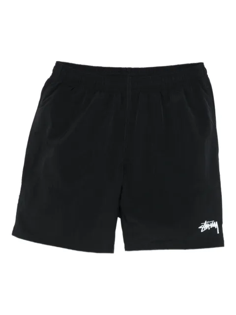 Stüssy short de bain à logo imprimé