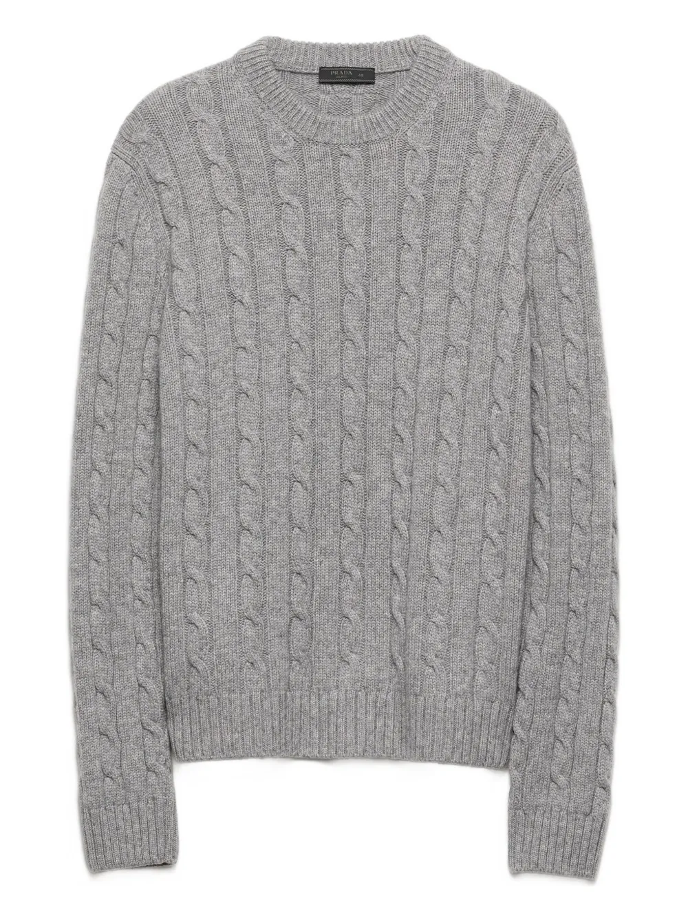 Prada cashmere crew-neck sweater Grijs