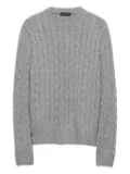 Prada cashmere crew-neck sweater - Grey