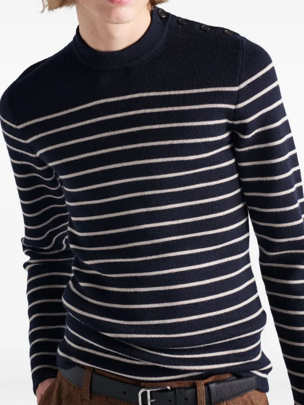 PRADA 新品Wool and viscose sweater 26474951_56039410_600.jpg