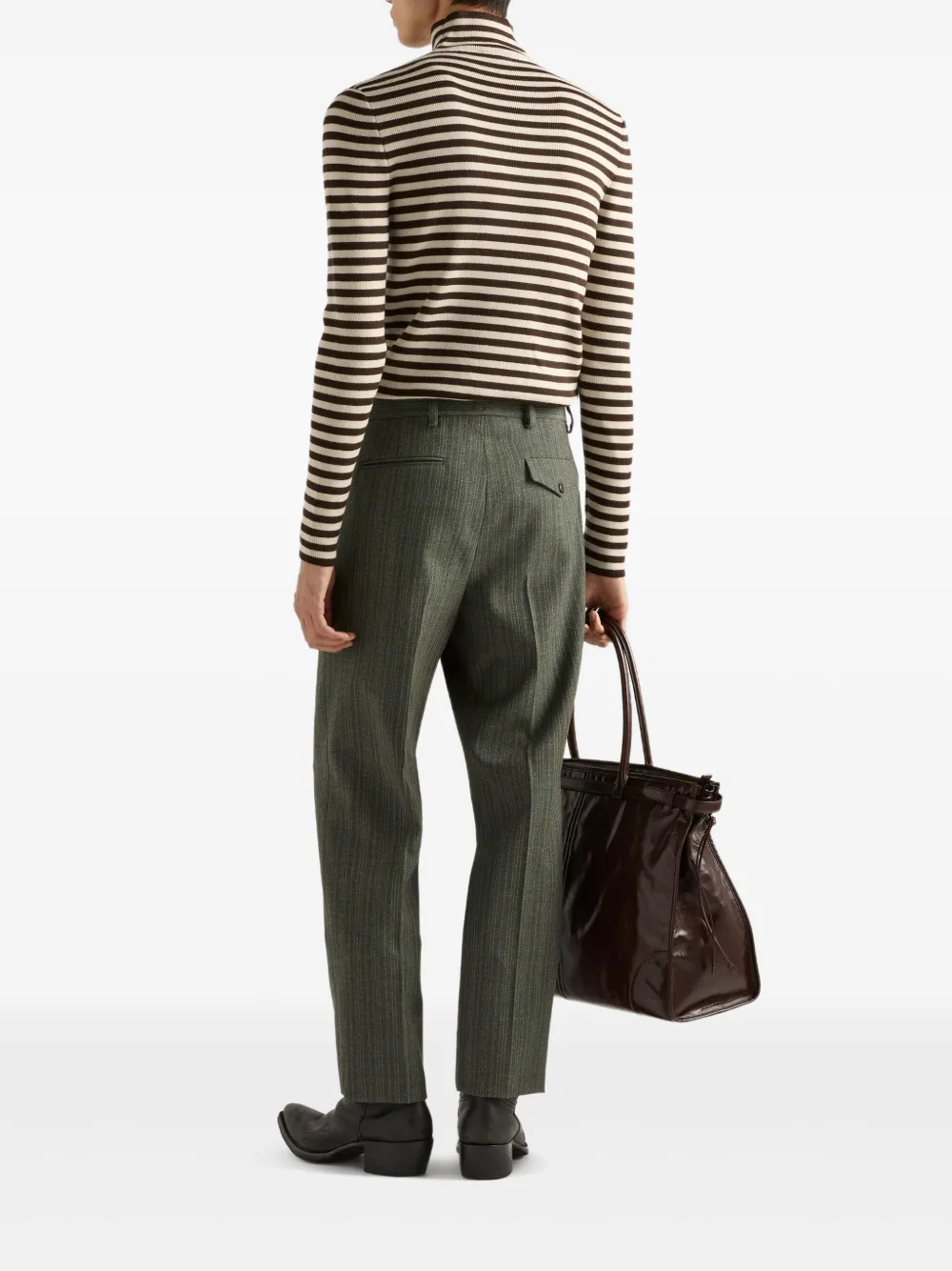  Prada Turtleneck Sweater - Brown 