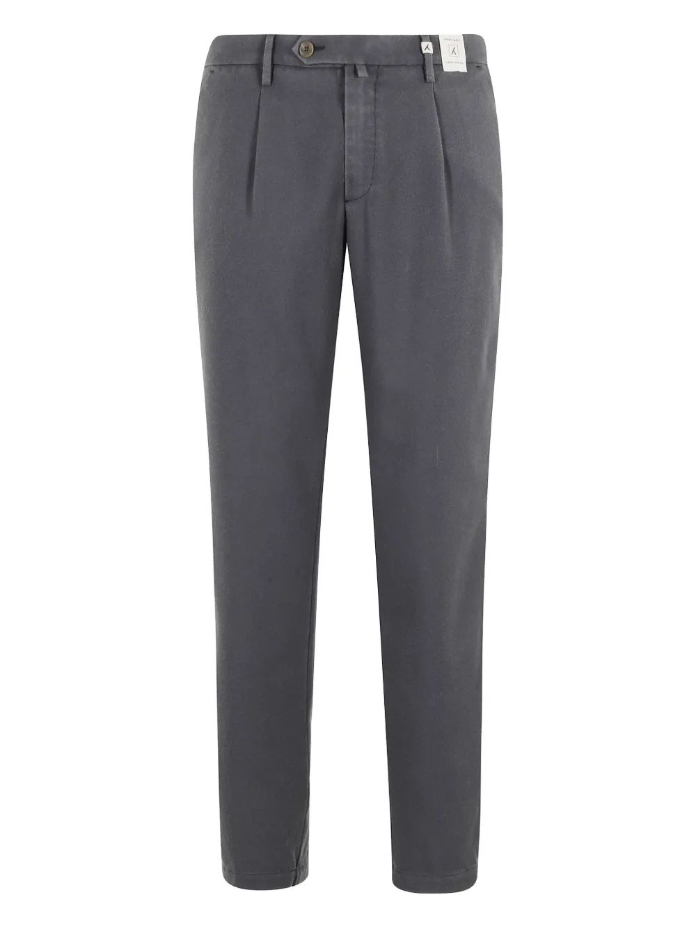 Myths Pleated-front Trousers In Gray