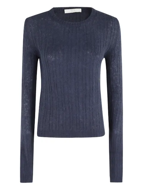 Tela cable-knit long-sleeve sweater 