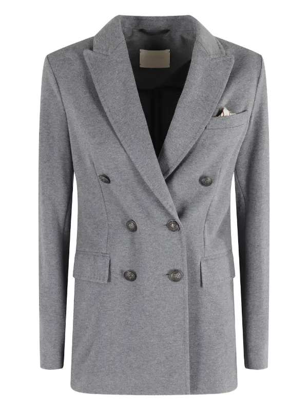 Circolo 1901 ダブルジャケット | グレー | FARFETCH JP