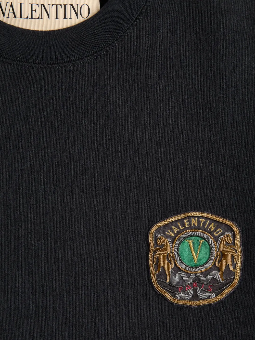 Valentino Garavani Sweater met ronde hals Zwart