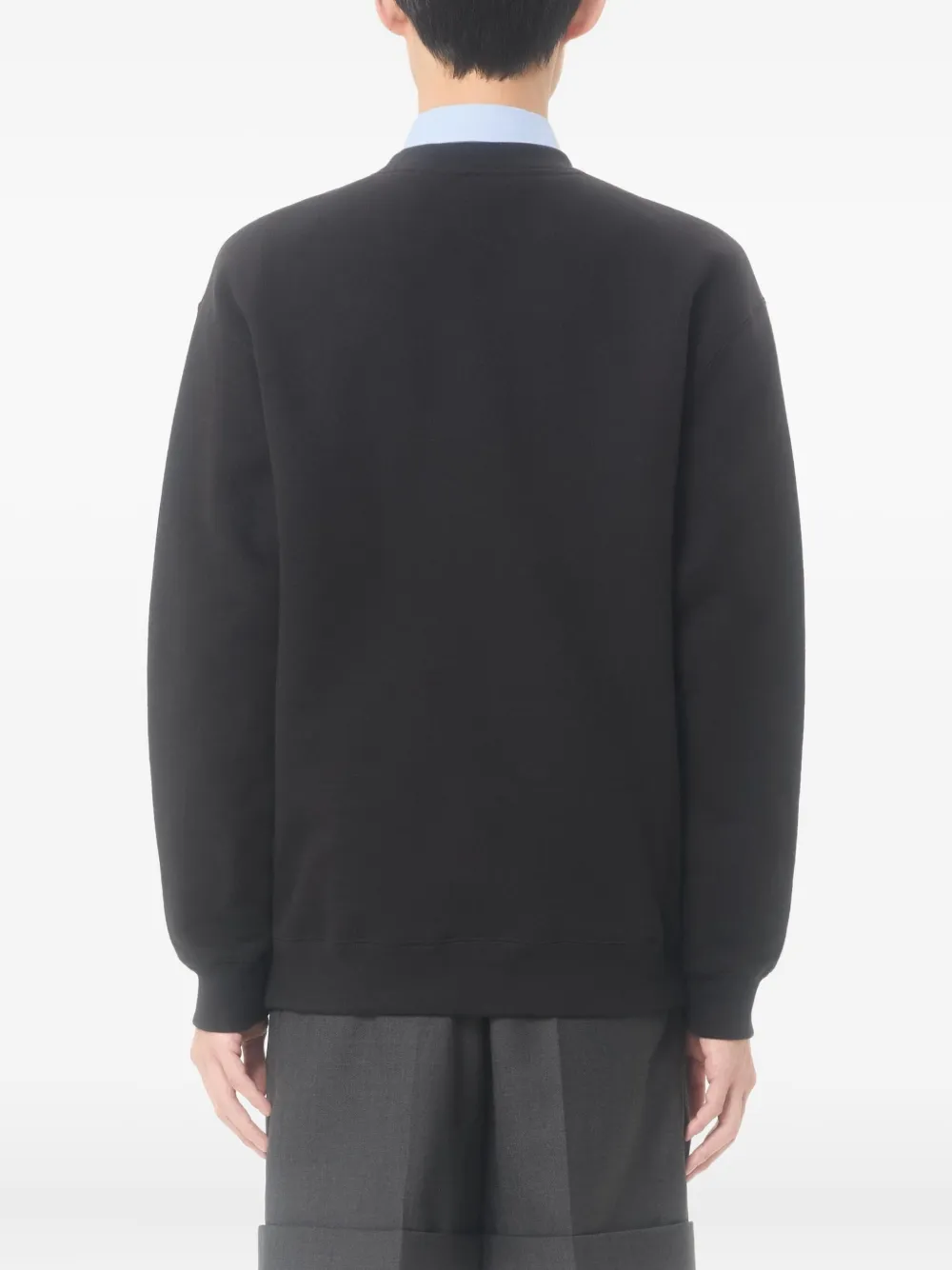 Valentino Garavani Sweater met ronde hals Zwart