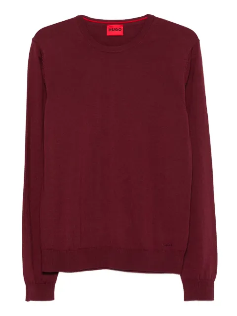 BOSS crew-neck wool sweater