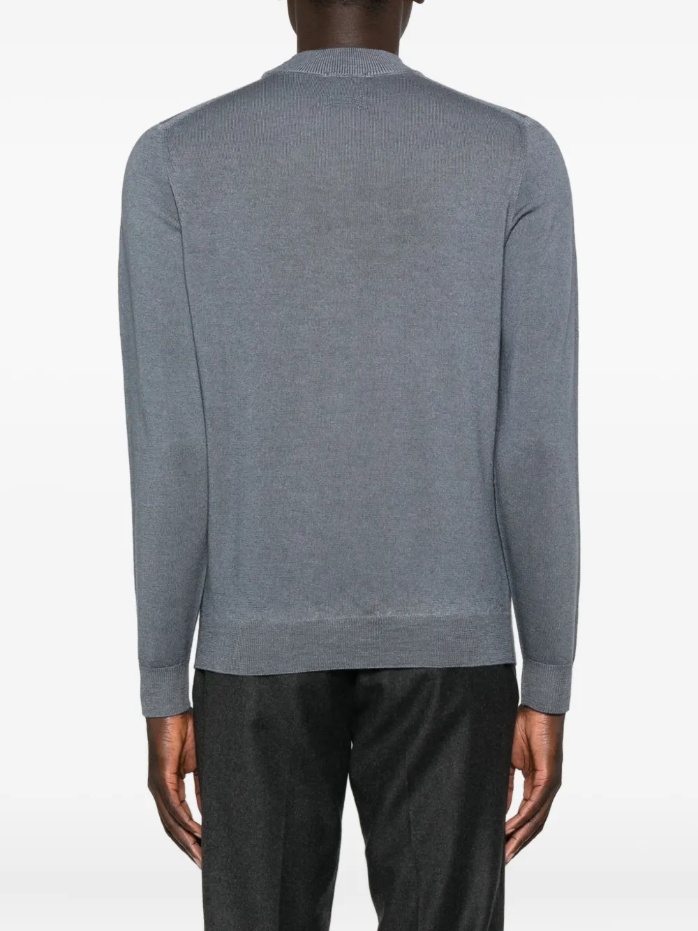Drumohr Trui met hoge hals Grijs