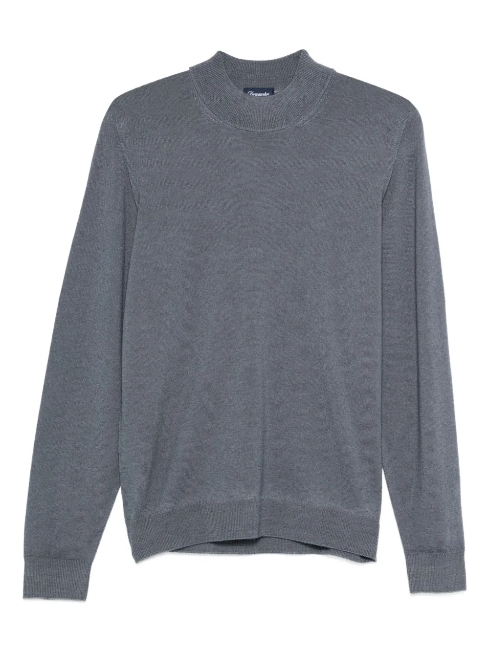 Drumohr high-neck sweater | Grey | Image 1