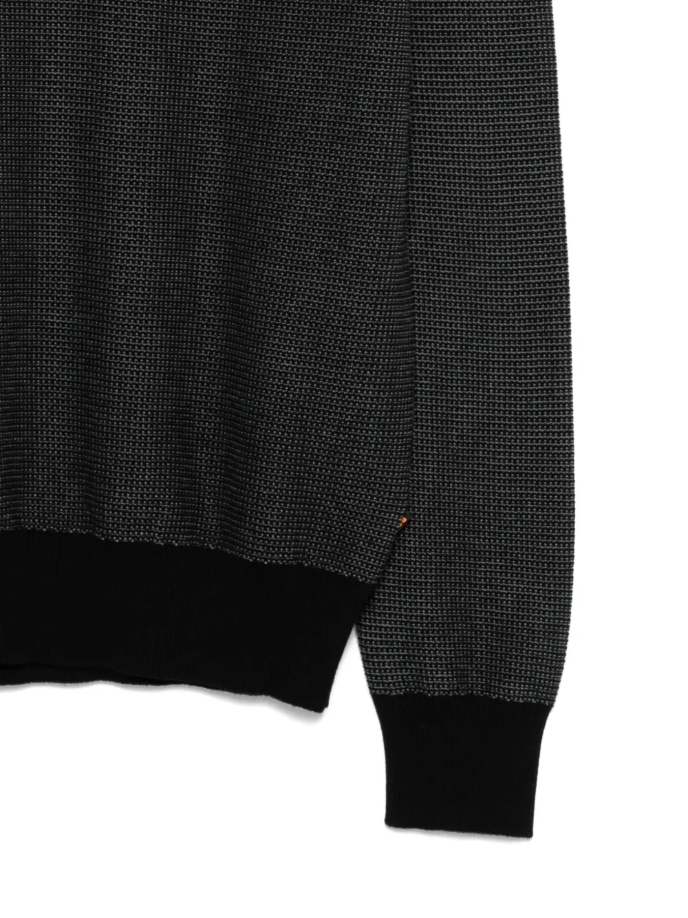 BOSS Trui met ronde hals Zwart