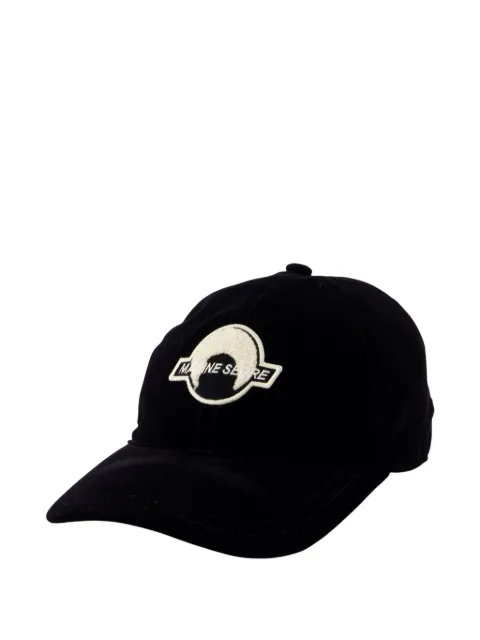 Marine Serre gorra de béisbol con parche del logo