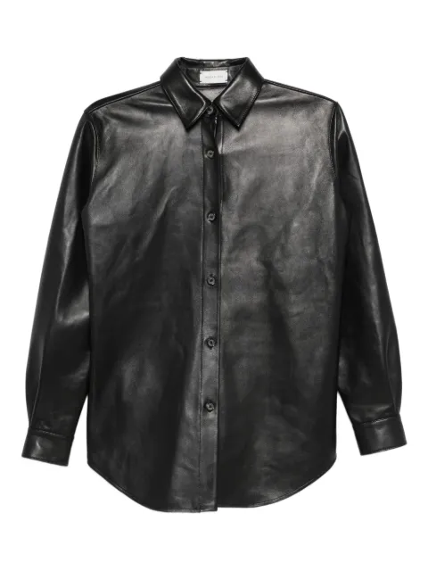 Magda Butrym leather shirt