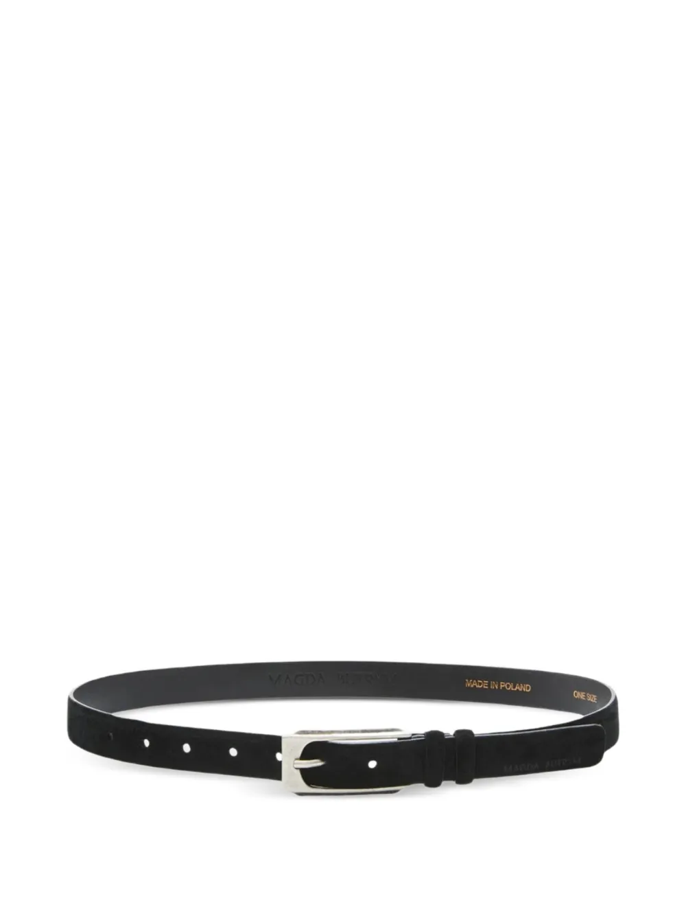 Magda Butrym leather belt - Nero