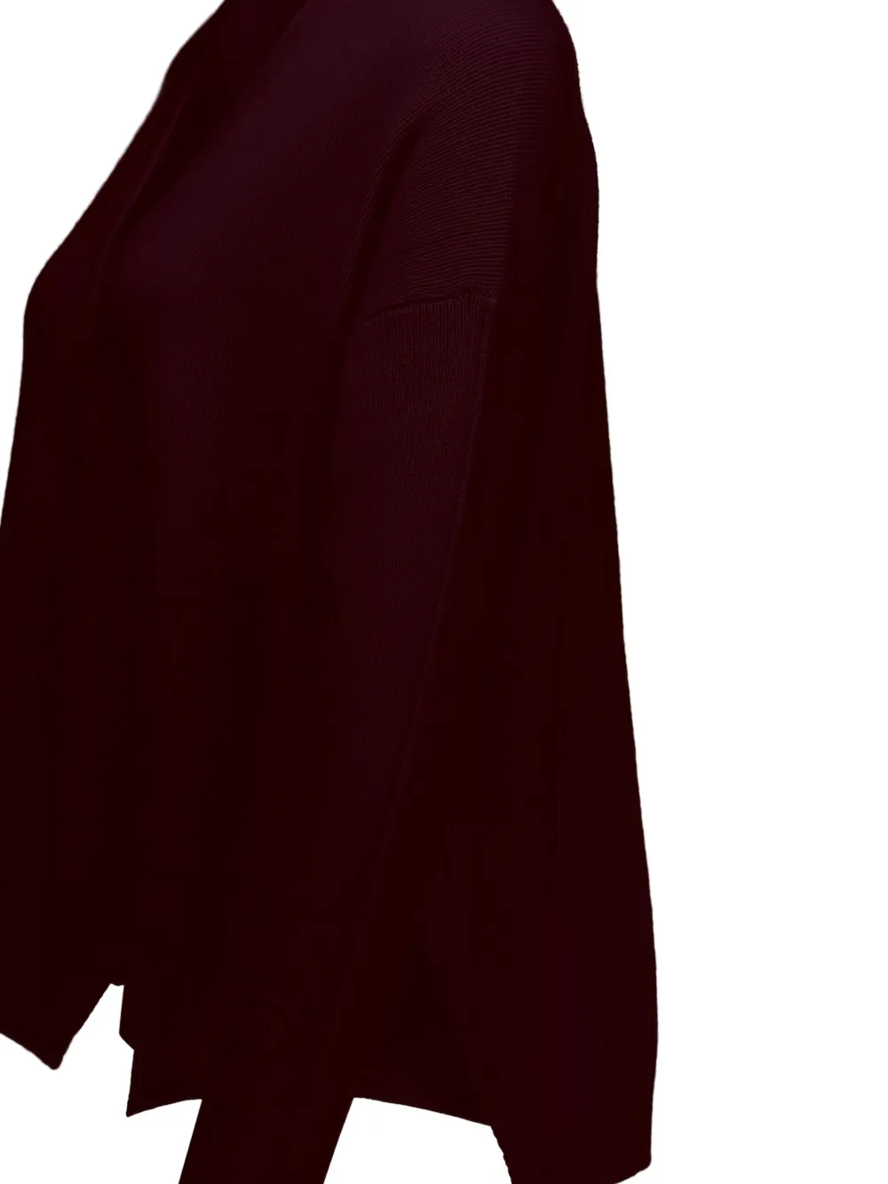Allude V-neck Cardigan In Red